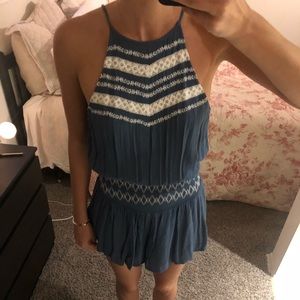 Indigo Summer Romper, A&F Size S